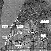 Thumbnail to approaches map